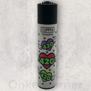 420 Collection - 3/4 Clipper Feuerzeug 